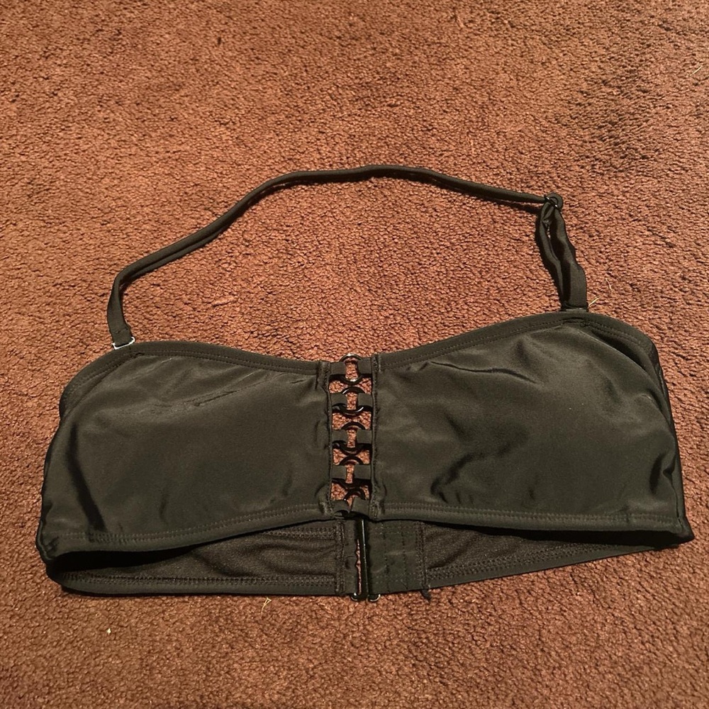 No Boundaries Black Bikini Top